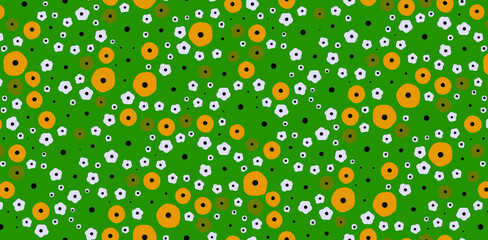 a pattern suitable for a textile consisting of polka dots