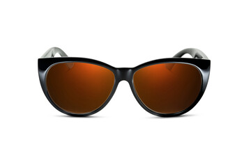 Sunglass | Copper Canyon color stylish sunglasses isolated on white background