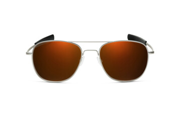 Sunglass | Copper Canyon color stylish sunglasses isolated on white background
