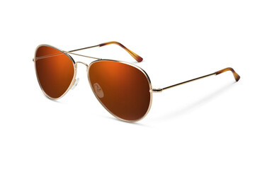 Sunglass | Gold Coast Color stylish sunglasses isolated on white background