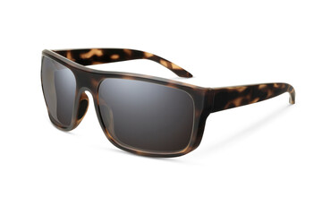 Sunglass | Gold Crescent Color stylish sunglasses isolated on white background