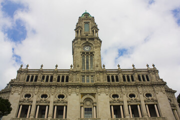 Fototapeta na wymiar City Hall of Porto, Portugal 