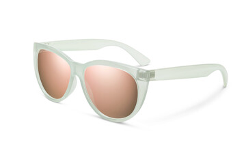 Sunglass | Green Color stylish sunglasses isolated on white background