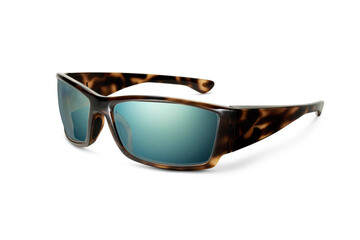 Sunglass | Green Color stylish sunglasses isolated on white background