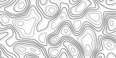 Topographic map lines, contour background. Background of the topographic map. Topographic map lines, contour background. abstraction with place for text.