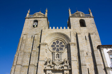 Fototapeta na wymiar Porto Cathedral (Se do Porto), Portugal