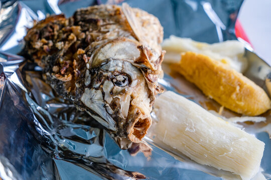 typical colombian dish bocachico from monteria