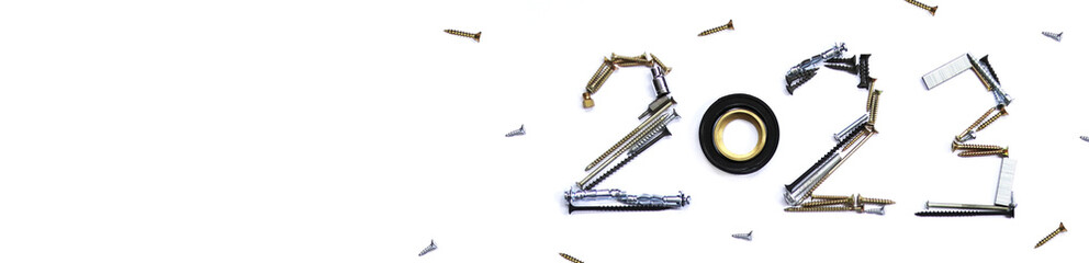 2023 from tool consumables. Website header banner. New Year