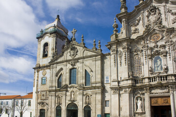 Carmelites Church (Igreja da Nossa Senhora do Carmo das Carmelitas) in Porto	
 - obrazy, fototapety, plakaty