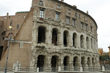 casco antiguo de ciudad Roma, Italia