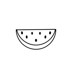 Digital illustration of watermelon