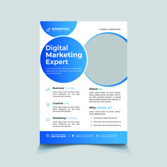 Corporate Business Flyer Design Template