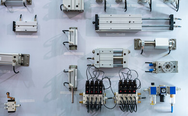 various type pneumatic equipment e.g. air cylinder and rotary pneumatic cylinder table manifolds...