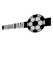 Sport Design Soccer Dad 