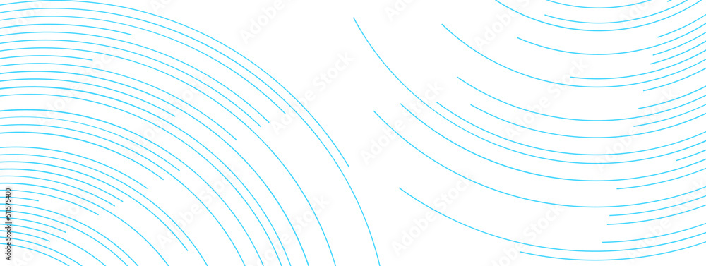 Poster abstract background with business lines. digital future technology concept. minimal round lines abst