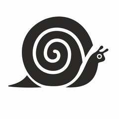 Snail logo vector illustration
