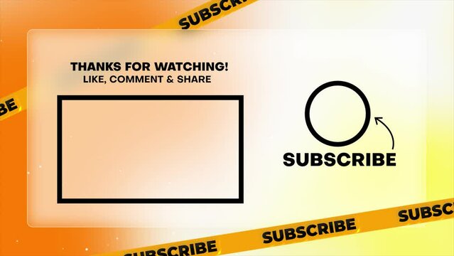 YouTube End Screen V28