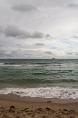 Sebastian Street Beach in Fort Lauderdale, Florida