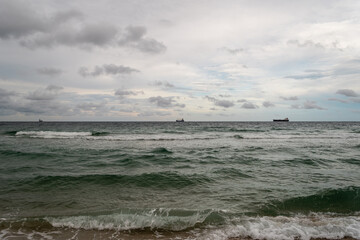 Obraz premium Sebastian Street Beach in Fort Lauderdale, Florida