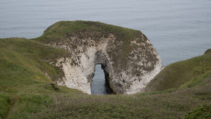 Thornwick Bay from the clifftops