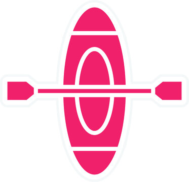 recommend clip art: Rowing Icon Style