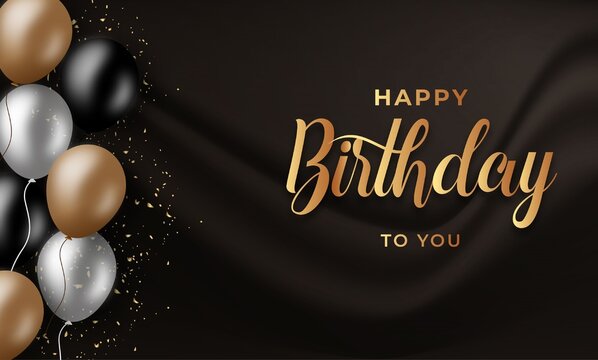 Happy Birthday Background Wall Full HD Image For Editing