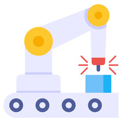 Premium download icon of robotic arm