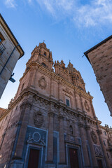 Fototapeta premium Church of La Clerecia in the city of Salamanca, in Spain.