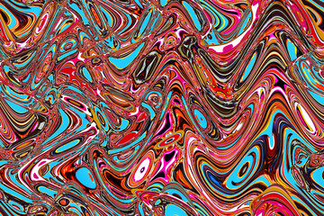Abstract and Contemporary Digital Art design