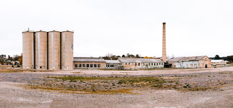 The now closed historical Portland Cement Works