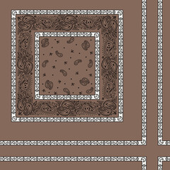 Obraz premium Seamless authentic pattern, ethnic print.