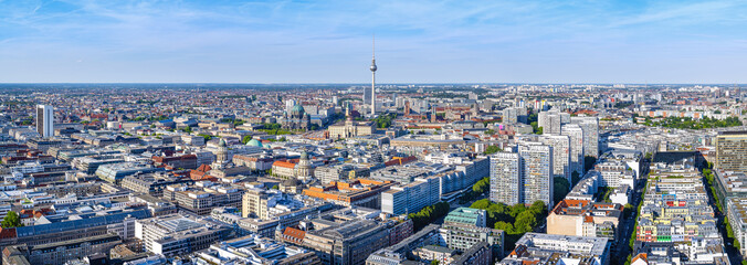Fototapety  panoramic view at central berlin