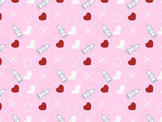 pattern for wrapping holiday box for valentine's day