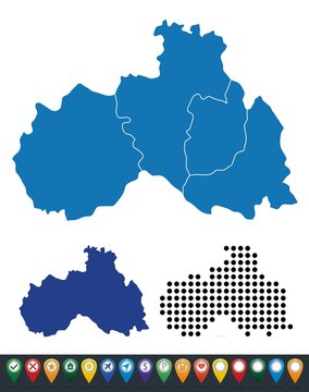 Set maps of Liberec Region