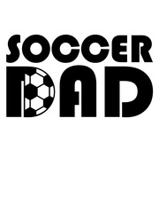 Fußballverein Soccer Dad Design 