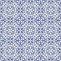 Obraz premium seamless lace floral pattern.Vector background. Vintage Lace Doily.