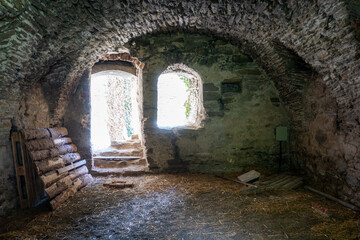 Burgruine Lubgast . Burgruine Ligist . Alt-Ligist