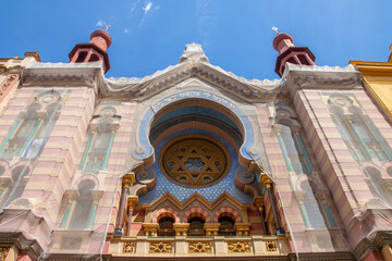 Obraz premium a photo for Jerusalem Synagogue in Prague city