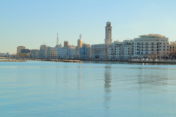 Obraz premium Cityscape of the old city of Bari