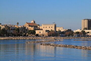 Fototapeta na wymiar Cityscape of the old city of Bari