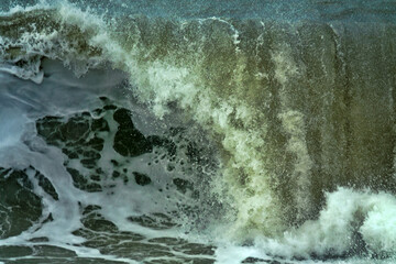 A seven-point storm happens every ten years. Cataclysms and weather phenomena at sea, storms and...