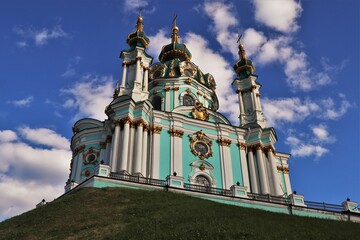 Andrew's Church. Kyiv, Ukraine. Religion and culture.