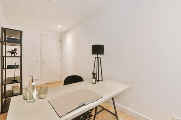 Interior of a spacious room in a luxury house