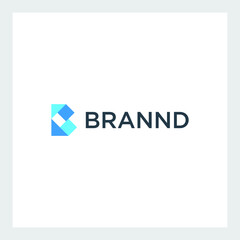 Letter B logo icon design template elements