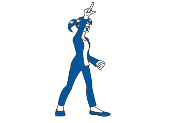 Fototapeta premium ビジネスパーソン