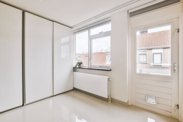 Interior of a spacious room in a luxury house