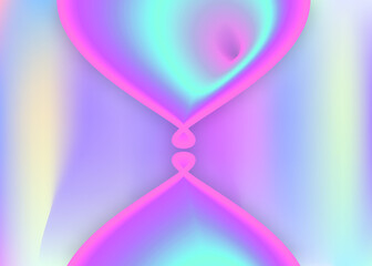 Fototapeta premium Fluid dynamic background with liquid shapes and elements.