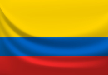 Obraz premium Flag of Columbia