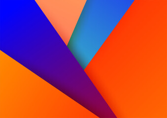 Abstract background with geometric shapes and dynamic effect. Modern pattern. Vector illustration for design.