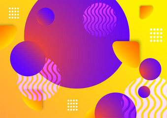 Colorful abstract background for business presentation design template